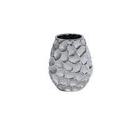 Vase Martel boule silver 16 cm - Table Passion - Argent - Céramique Argent G
