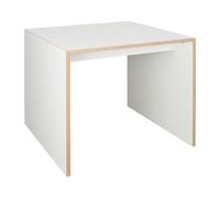Tojo Table petit Freistell 80x80cm blanc LxlxH 80x80x74cm