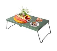 Table peu encombrante, petite table de camping Support en acier inoxydable,