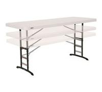 Table Piable Lifetime Blanc 183 x 91 x 76 cm Acier Plastique Blanc