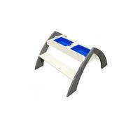 AXI Table picnic sable et eau Delta Gris/blanc