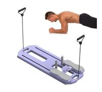 Table Pilates pour la maison, Pilates Reformer pliable - Planche coulissante polyvalente pour exercices abdominaux Pilates, Équipement Pilates Entraîneur portable pour abdominaux pour les voyages