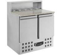 Table Pizza Réfrigérée 2 portes 5 GN 1/6 Combisteel 1 G