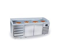 CombiSteel Table Pizza Réfrigérée 2 portes 5 tiroirs Série 800