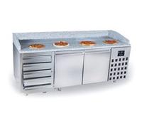 Table Pizza Réfrigérée 2 portes 5 tiroirs Série 800 Combisteel 1 G