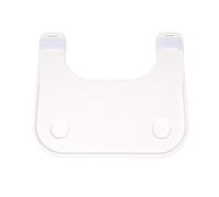 Table Plateau For Fauteuil Roulant Détachable Avec 2 Porte-gobelets For Que Les Gens Mangent, Écrivent, Travaillent Et Effectuent Des Activités Quotidiennes(White)