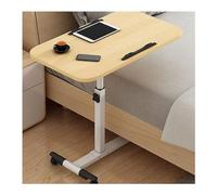 Table plateau pliable réglable avec rouleau pour ordinateur portable, mobile et TV - Bureau debout polyvalent pour la maison, le canapé, le chevet