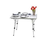 Table pliable 2 personnes 90x60 cm - pour séjour en camping-car ou caravane.