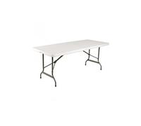 Table Pliable au Centre Blanche 1829 mm - Bolero