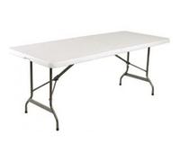 Table pliable au centre Bolero blanche 1829 mm - 73,5 cm G