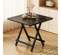 Table Pliable Carrée Bureau Repliable Table Rabattable for Petits Espaces | Structure Renforcée X for Grande Stabilité Sert à Fois de Table à Manger et de Bureau Facile à Déplier et à Ranger