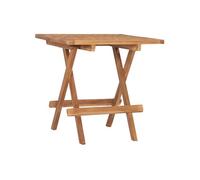 Table pliable de jardin 50x50x50 cm Bois de teck solide