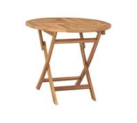 vidaXL Table pliable de jardin 85x76 cm Bois de teck solide