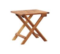 Vidaxl Table Pliable De Jardin 40x40x40 Cm Bois D'acacia Massif