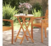 vidaXL Table pliable de jardin 46657 Bois d'acacia massif 135 x 85 x 75 cm