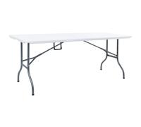 Table Pliable de Jardin PEHD Pique-nique Camping Terrasse Extérieur vidaXL