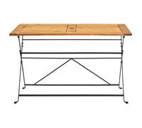 Table pliable de jardin - vidaXL - 120x70x74 cm - Bois d'acacia massif - Marron - Pliable
