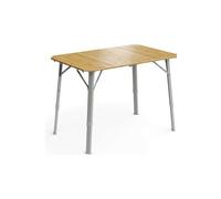 Table pliable dometic bamboo camp table