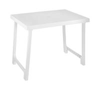 Table Pliable Modèle Ink De Forme Rectangulaire Couleur Blanche