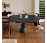 Table pliable - Plateau en bois de 150 cm, design peu encombrant pour les dîners de famille et les fêtes d'anniversaire, facile à ranger, solution polyvalente et élégante.