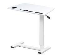 Table pliable pour ordinateur portable, bureau de lit portable avec roulettes, surface d'écriture pratique pour lit ou fauteuil roulant | Design mobile pour une utilisation facile