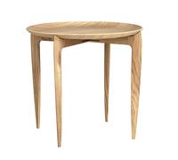 Fritz Hansen Tray Table Basse Chêne Ø45