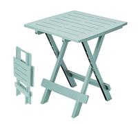 'Table pliante « ADIGE » - Table pour petit jardin ou de camping - Parfaite comme table d’appoint bleu