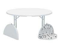 Table pliante avec poignée - Table de camping portable pour l'intérieur et l'extérieur, aucune installation nécessaire, parfaite pour les pique-niques, les fêtes et les repas
