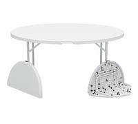 Table pliante avec poignée - Table de camping portable pour l'intérieur et l'extérieur, aucune installation nécessaire, parfaite pour les pique-niques, les fêtes et les repas