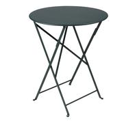 Bistro Outdoor Ronde Pliante table Fermob Vert cèdre - 3100540245026