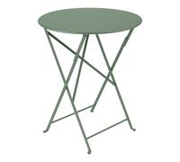 Table de jardin pliante Fermob Bistro acier cactus diam.60 cm, H.74 cm