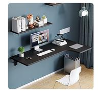 Table pliante compacte pour petits espaces, bureau mural, économie d'espace, design pliable 78,7 x 61 x 40,6 cm, idéale pour la maison, le bureau, les études et les projets de bricolage