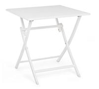 Table A Manger Exterieur Bizzotto Elin-0662500-Blanc Blanc