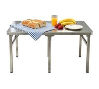 Table Pliante en Acier Inoxydable 100-180cm la préparation et Le Travail, établi Commercial NSF pour la Cuisine, îlot de Cuisine Robuste Le Restaurant et la Maison, Table Utilitaire(180x50x75cm)