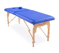 Table pliante en bois Basic 180 x 60 cm (bleu)