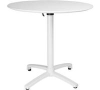 Table Pliante en Polypropylène Ø 800 mm blanche