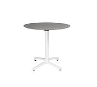 Table Pliante en Polypropylène Ø 800 mm Gris Foncé Bolero Gris Foncé