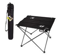 Aktive Textile Folding Table 61x53x51 Cm Noir