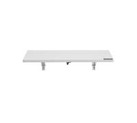 Table pliante flottante murale bureau d'ordinateur 800 x 600 mm Blanc