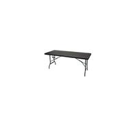 Table pliante - imitation bois - 180 x 75 x 74 cm