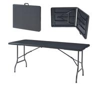 Table pliante Ljusnarsberg avec plateau rectangulaire 180 x 75 x 72 cm noir