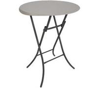 Table pliante mange-debout - Ø 84 cm - Hauteur 110 cm