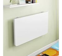 Table pliante murale 60-120 cm - Bureau à feuilles tombantes peu encombrantes - Station de travail portable pour salle à manger, étude, cuisine, balcon - Solutions polyvalentes et élégantes