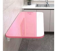 Table pliante murale - Bureau d'ordinateur peu encombrant et table de salle à manger pour maison, bureau, cuisine et bar, 100 x 50 cm - Design élégant et fonctionnel