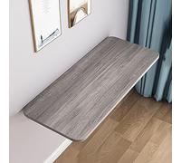 Table pliante murale - Bureau flottant peu encombrant pour cuisine, buanderie, bureau et restaurant - Compact 100 x 30 x 2,5 cm, installation facile, design polyvalent et robuste