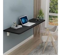 Table pliante murale, bureau flottant pliable pour petits espaces, établi compact pour bureau à domicile, solution peu encombrante pour des zones de travail efficaces