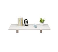 Table pliante murale - Bureau flottant simple pour la maison/bureau/cuisine, table à manger peu encombrante, parfait pour les petits espaces, installation facile