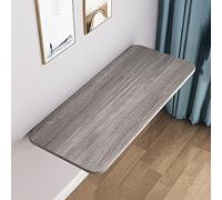 Table pliante murale - Comptoir flottant peu encombrant pour cuisine, buanderie et bureau - Assemblage facile, design polyvalent pour salle à manger et étudier.