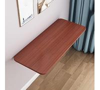 Table pliante murale - Comptoir flottant peu encombrant pour cuisine, bureau, buanderie, restaurant - Design compact (F 60 x 50 x 2,5 cm) - Solution polyvalente et robuste