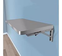 Table pliante murale en acier inoxydable 304 SEIFE, Table De Cuisine, 80*40cm, Moderne, Pliable et Rabattable, Montage mural, Acier inoxydable brossé, Cuisine, Domestique
